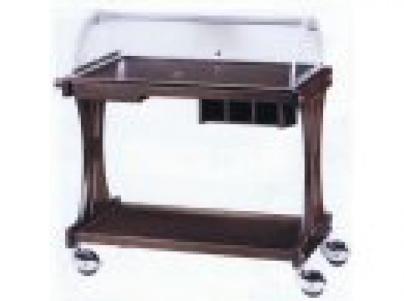 Carrello per dolci,formaggi, antipasti in massello CL 2255.